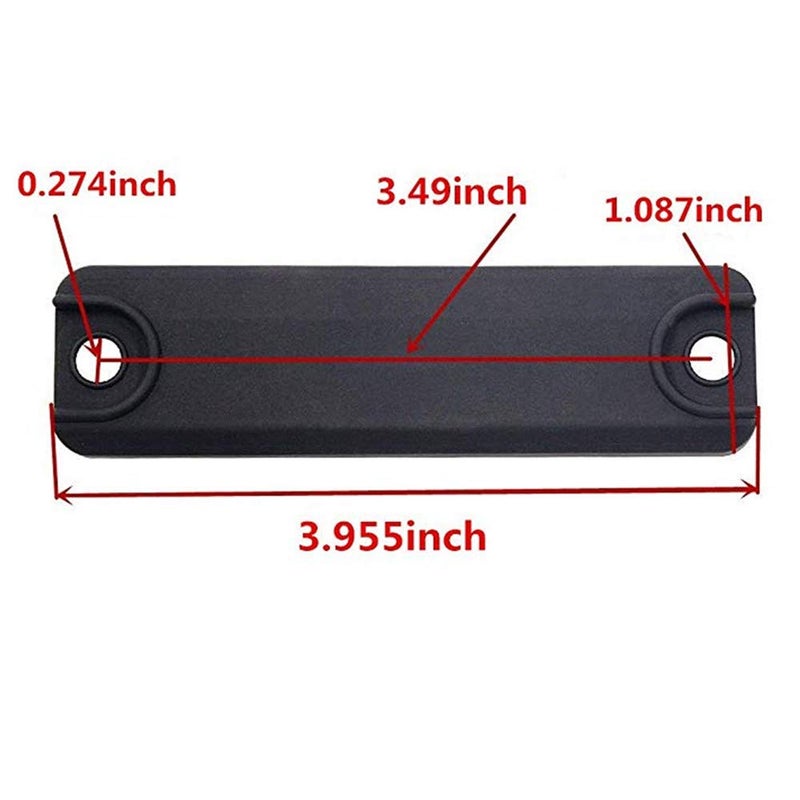 DEF غطاء زر تحرير مقبض باب صندوق السيارة الخلفي لسيارات بريوس أفالون سيكويا كامري 4رانر سيينا سايون 84905-47010 84840-21010 926-098 84840-47020 (أسود) - Image 2